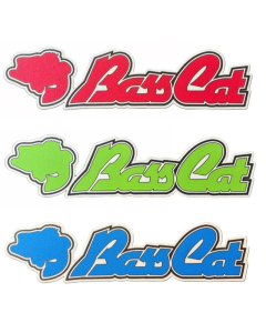 SMALL BassCat Logo Carpet Decal