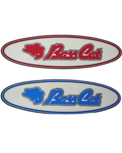 Oval Carpet Decal - BassCat Logo