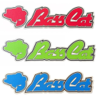 SMALL BassCat Logo Carpet Decal