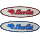 Oval Carpet Decal - BassCat Logo