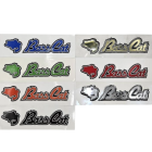 Medium Domed BassCat Decal