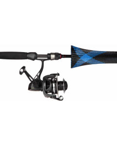 Bass Cat Rod Glove    Blue Spyder  Spinning