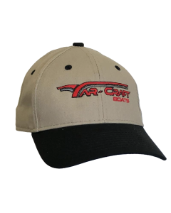 Yar-Craft Custom Sandwich Cap Tan/black