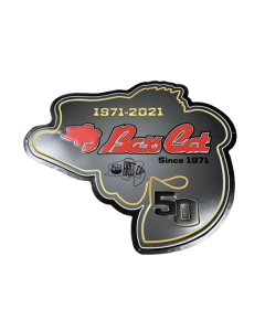 Bass Cat 50th Anniversay Sign