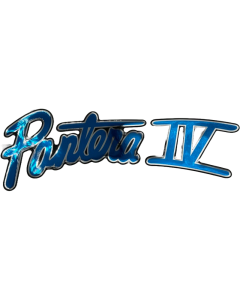 Domed Boat Model Decal  PanteraIV  Blue