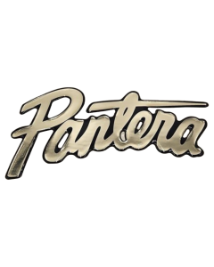 Domed Boat Model Decal Pantera Gold