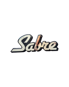 Sabre Domed Decal   Gold