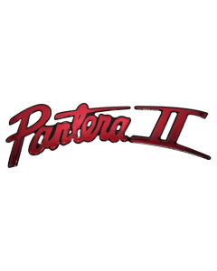 Pantera II Domed Decal Red