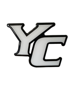 YAR-CRAFT YC WHITE W/BLACK TRIM - QTY/300