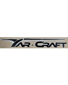 YAR-CRAFT HULL DECAL, BLACK, 2019