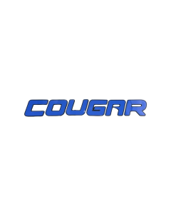 COUGAR BLUE/BLACK '22 DECAL 14X1.95