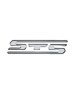 STS Domed Decal White