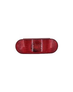 SEALED 6" OVAL RED LIGHT