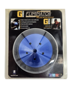 The Eliminator Prop Nut Blue  Brand Motorguide