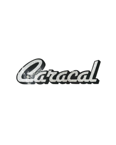 DECAL - CARACAL - FLAT SILVER