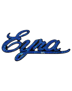 DECAL - EYRA - DOMED BLUE HOLO VINTAGE