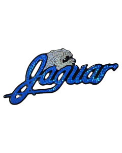 DECAL - JAGUAR - DOMED BLUE HOLO VINTAGE