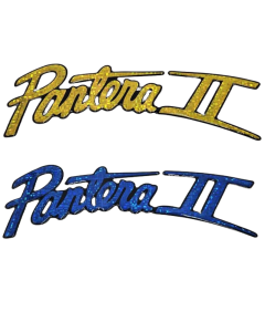 Holographic Pantera II Domed Decal