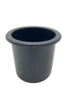 Black Plastic Cup holder 3"x3"