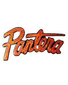 Vintage Pantera Decal  Red Holographic