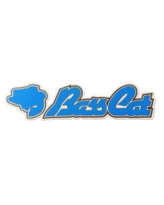 Bass Cat Large Carpet Logo Blue