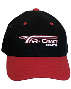 Yar-Craft Custom Sandwich Cap Black/red