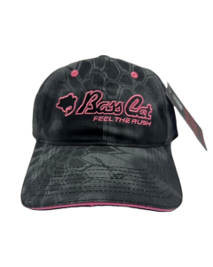 Bass Cat Kryptek Hat  With Pink Embroidery