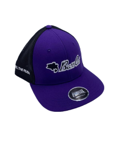 Bass Cat PROFLEX Adjustable Hat  Purple/Black