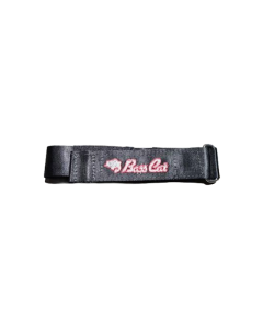 Bass Cat Rod Strap W/SS Rod Strap Loop -Right Red