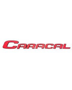 Caracal STS ANSI Decal   Red