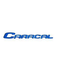 Caracal STS ANSI Decal   Blue