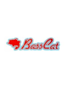 Small 4.5 inch Bass Cat Window Decal
