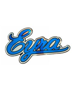 Eyra Domed Decal   Blue