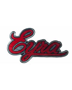 Eyra Domed Decal   Red