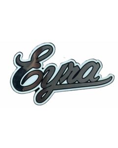 Eyra Domed Decal   Silver